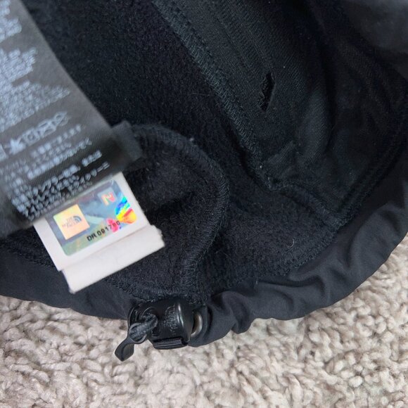The North Face Sweater Womens Extra Small Black Denali Cozy Fleece Jacket Hike - Picture 12 of 14